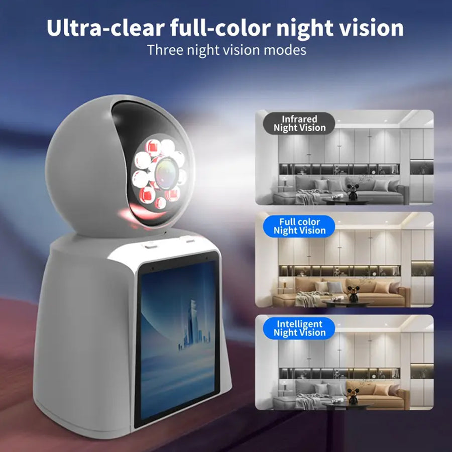 Smart Indoor Baby Monitor Phone With Two - Way Security Camera