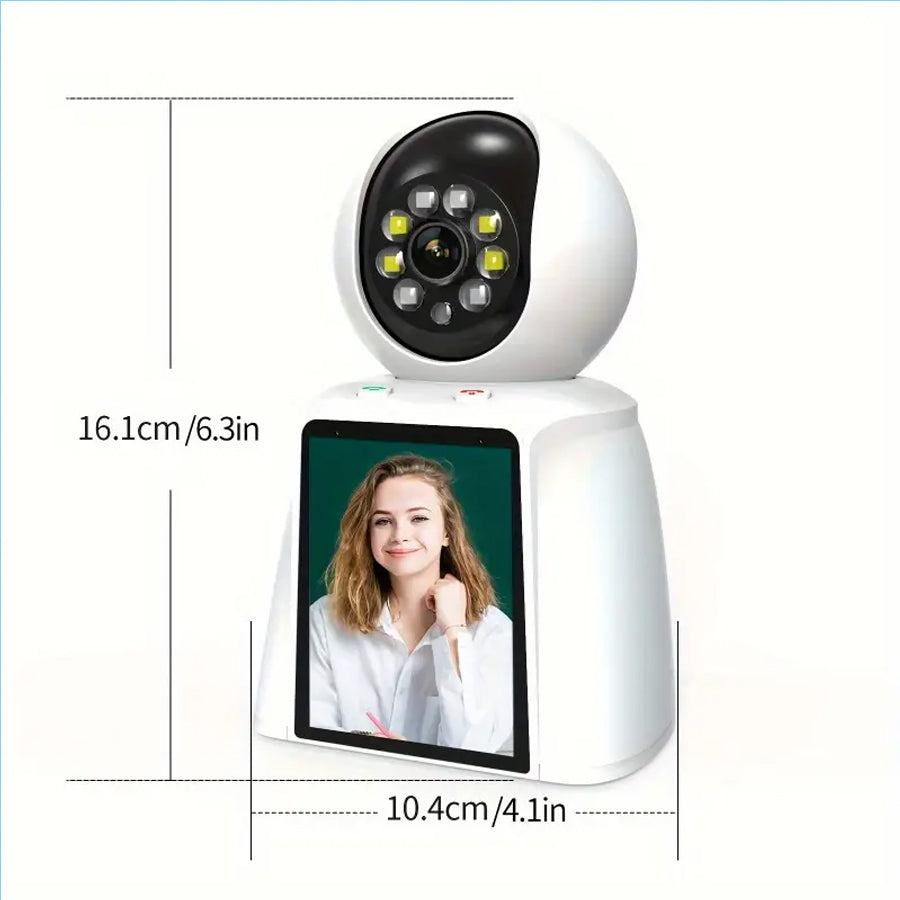 Smart Indoor Baby Monitor Phone With Two - Way Security Camera