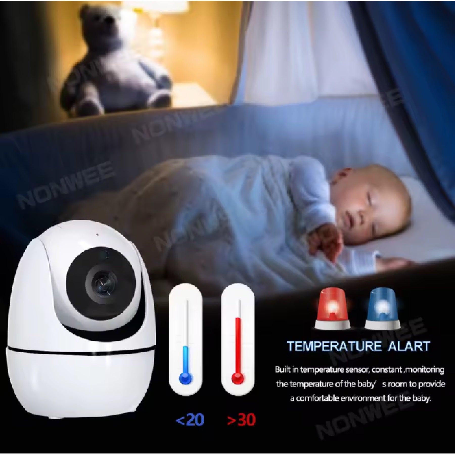 Smart Two Way Baby Monitor