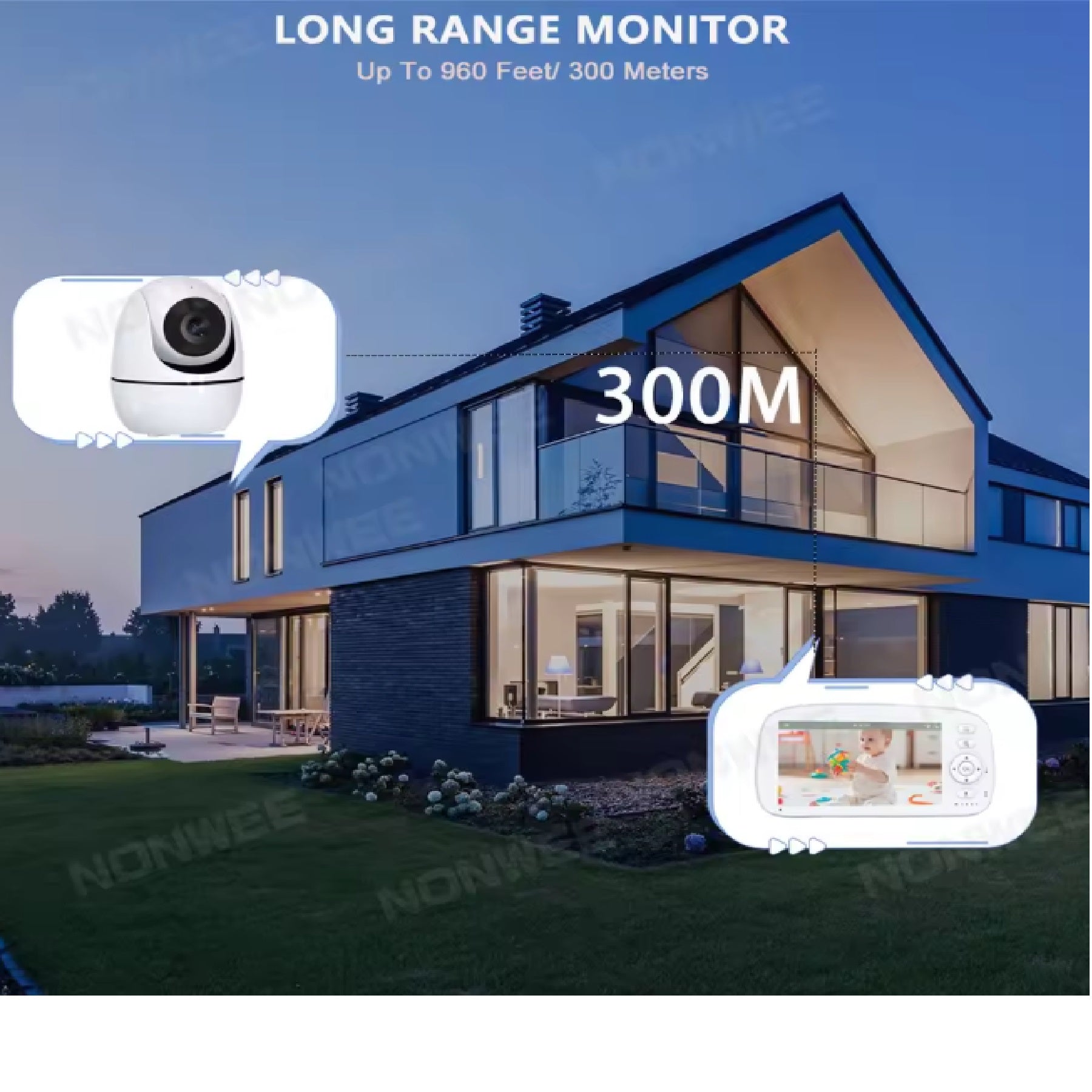 Smart Two Way Baby Monitor