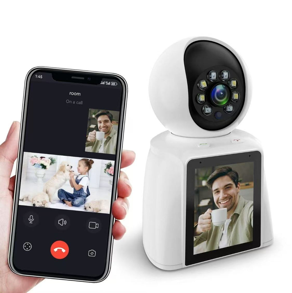 Smart Indoor Baby Monitor Phone With Two - Way Security Camera