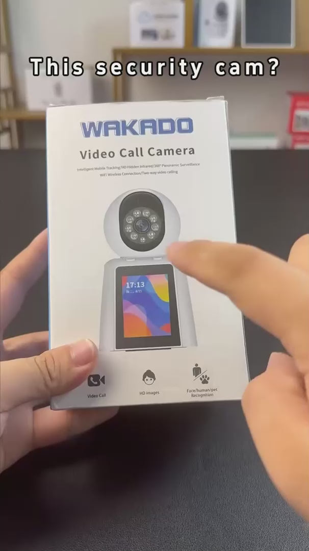 Smart Indoor Baby Monitor Phone With Two - Way Security Camera